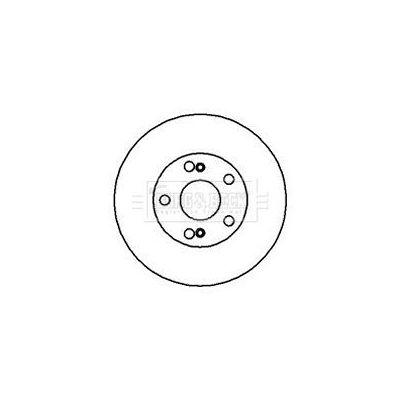 Fren Disk Ayna Ön Sağ ve Sol Renault Safrane (B54)(10.1994->)  FRENBU 30391