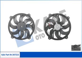 Radyatör Fan ve Motoru  FANTECH 30211004  1253G7 1253.G7 1253F0 1253F8 1253K2 1253K7