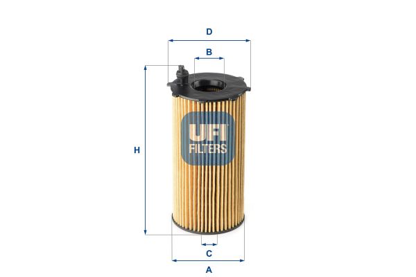 Yağ Filtresi  UFI 25.167.00