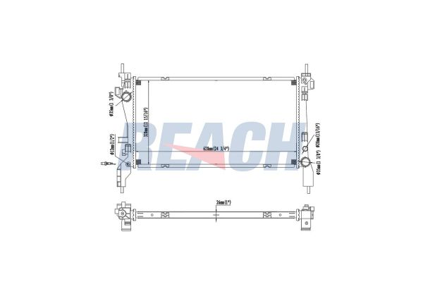 Su Radyatörü  ORİS 1570-4811