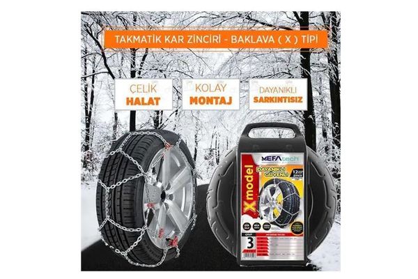 Patinaj Kar Zinciri  MEFATECH 040 07 007