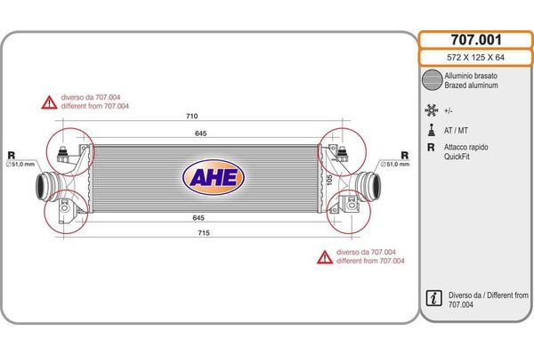 Turbo Radyatörü  Chevrolet Aveo Sedan (2011->)  BSG 16-535-001