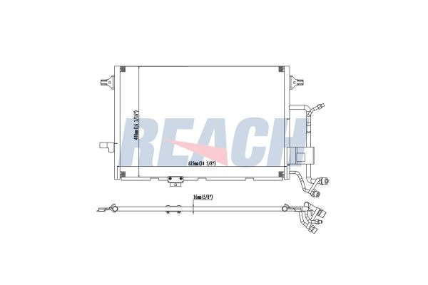 Klima Radyatörü  Audi Allroad Quattro (4B5)(02.2000->)  BOSCH 1 986 AD2 213