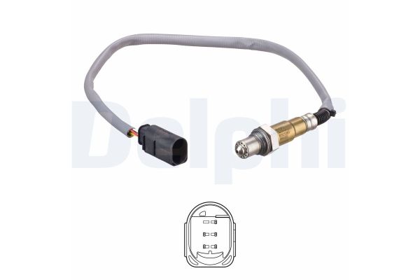 Oksijen (Lambda) Sensörü  Mercedes Vito Mixto (447)(07.2014->)  DELPHI ES21281-12B1