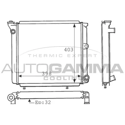 Su Radyatörü  KALE 0503113PS