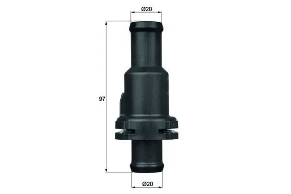 Termostat  Audi S4 Avant (8WD)(05.2019->)  MAHLE TH 5 75