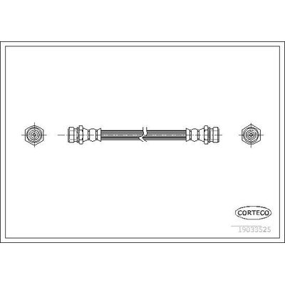 Fren Hortumu Arka Sağ veya Sol OSSCA 01329