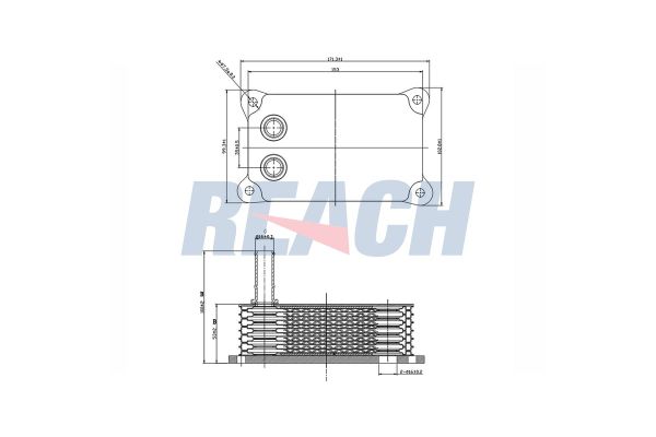 Motor Yağ Soğutucu  Ford Transit P.Van Orta boy Şasi (FY)(2000->)  SWAPP 52173
