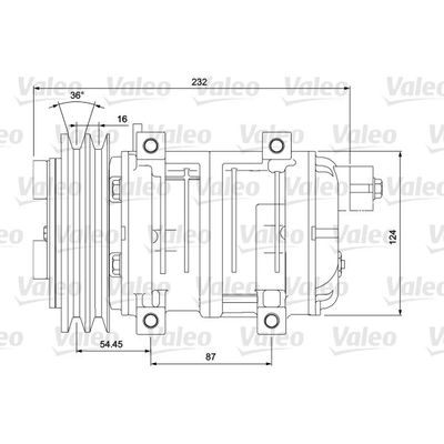 Klima Kompresörü  VALEO 700868