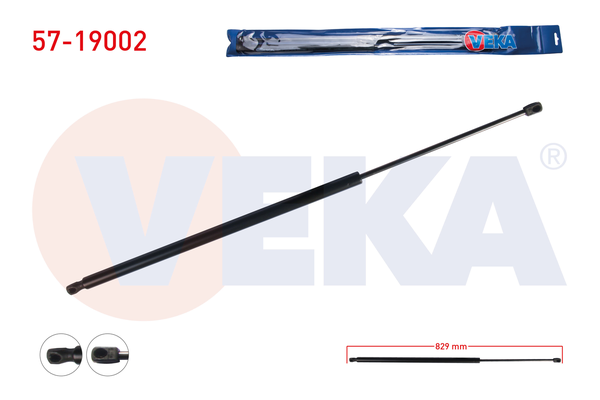 Bagaj Amortisörü Sağ veya Sol VEKA 57-19002