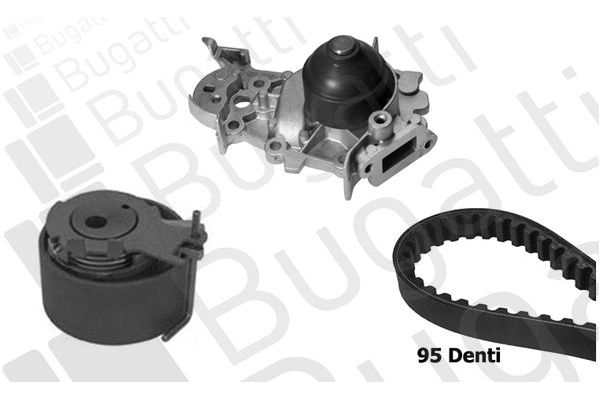 Devirdaim Su Pompası  Nissan Kubistar (X76)(07.2003->)  SUPSAN PW0058-01