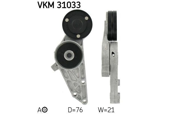 Vantilatör Kayış Gergi Rulmanı  Audi A4 Avant (B5)(11.1994->)  SKF VKM 31033