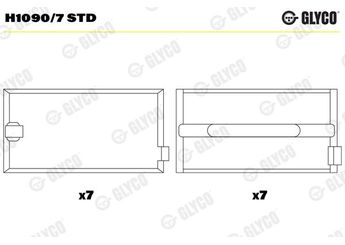 Ana Yatak (STD)  KOLBENSCHMIDT 77870600  77870600 5001847498 50 01 847 498 7485135387 74 85 135 387