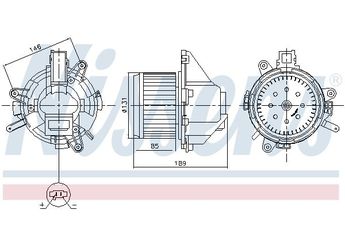 Kalorifer Motoru  PSA ORJINAL 9821292380  9821292380 9849717080 3555876 1617062780