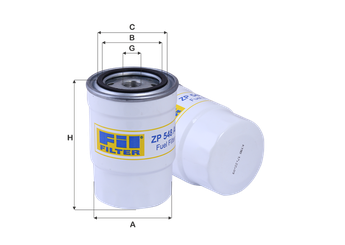 Yakıt Filtresi  FIL FILTRE ZP 548 AF  9P910577B 1640502N10 16405-02N10