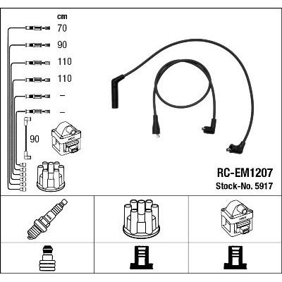 Buji Kablosu  NGK 5917