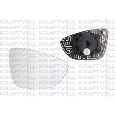 Ayna Camı Dış Sağ Volkswagen Eos (1F8)(11.2010->2015)  KRAFTVOLL 09080170