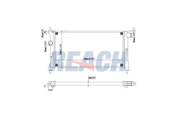 Su Radyatörü  BEHR CR 268 000P