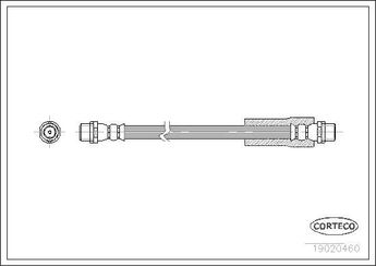 Fren Hortumu Ön Sağ veya Sol MGA 511115  893611707 893601707