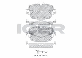 Fren Disk Balata Arka AP 05P2359  4M0698451K 4M0698451Q 4M0698451AA 4M0 698 451 AA 4M0698451AE 4M0 698 451 AE 4M0698451AH 4M0 698 451 AH 4M0698451BH 4M0 698 451 BH 4M0 698 451 K 4M0 698 451 Q 4M8698451 4M8 698 451 4M8698451A 4M8 698 451 A 4M8698451B 4M8 698 451 B 4M8698451C 4M8 698 451 C