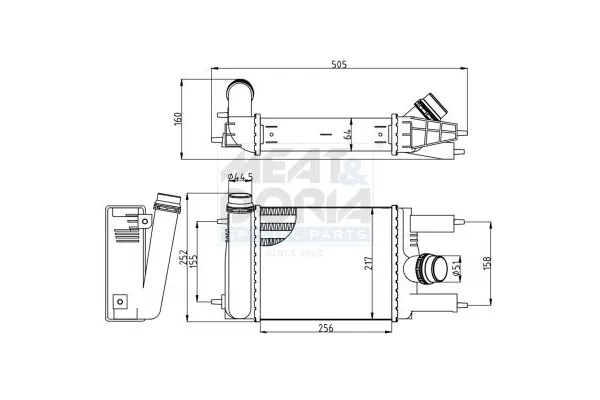 Turbo Radyatörü  VEKA 42-3111