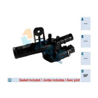 Termostat  Renault Clio III Grandtour (01.2008->)  MAGNETI MARELLI 359001200240