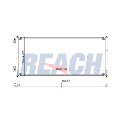 Klima Radyatörü  Ford Transit Otobüs (FY)(2000->)  ORİS CFR971016