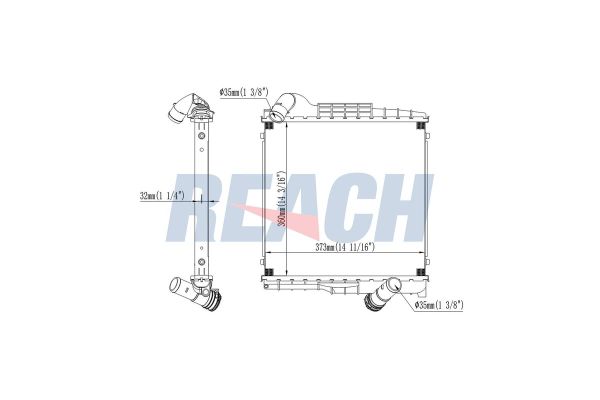 Su Radyatörü  RADISEN RR 621252