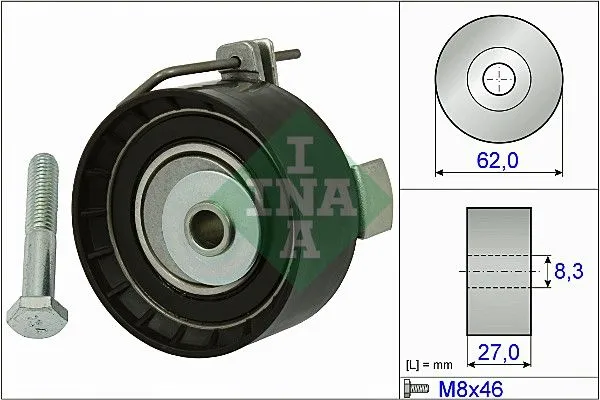 Triger Gergi Rulmanı  Ford C-MAX (CEU)(2015->)  INA 531 0813 10