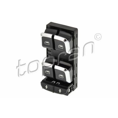 Cam Açma Düğmesi Ön Sağ veya Sol Audi RS 7 Sportback (4GA)(07.2013->)  TOPRAN 116 235
