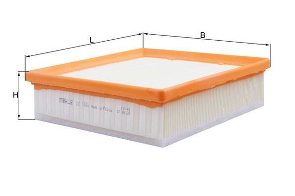 Hava Filtresi  Abarth Grande Punto (199)(2008->)  MAHLE LX 1846