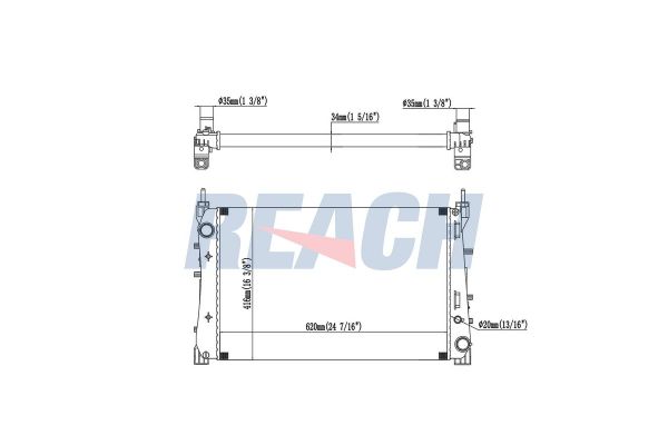 Su Radyatörü  ORİS 1882-4811