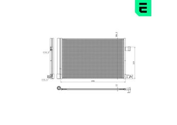 Klima Radyatörü  ERA 667422  T2H37897 T2H7731
