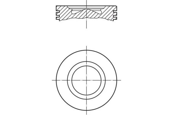 Piston (95.80MM-STD)  Peugeot Boxer Kamyonet, Çift Kabin (2014->)  MAHLE 007 PI 00159 000