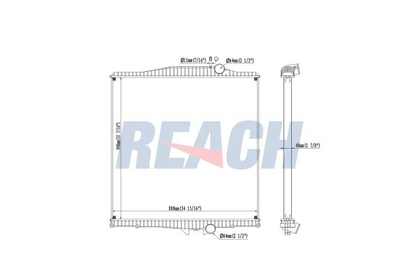 Su Radyatörü  RADISEN RR 65462