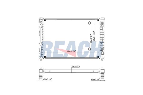 Su Radyatörü  Audi S4 Sedan (B5)(11.1994->)  MAHER 14679