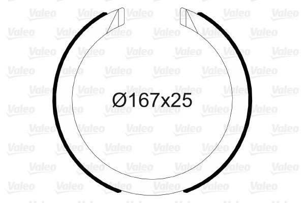 El Fren Balatası  VALEO 564149