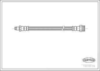 Fren Hortumu Arka Sağ veya Sol MAHER 13668  7569594 4806C8 481637 5967052