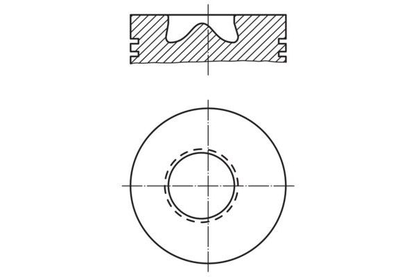 Piston (94.32MM-0.65)  MAHLE 015 04 01