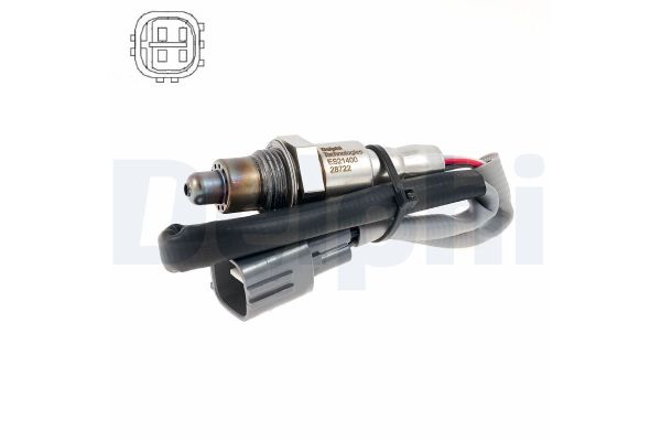 Oksijen (Lambda) Sensörü  Peugeot 108 TOP (03.2014->)  DELPHI ES21400-12B1