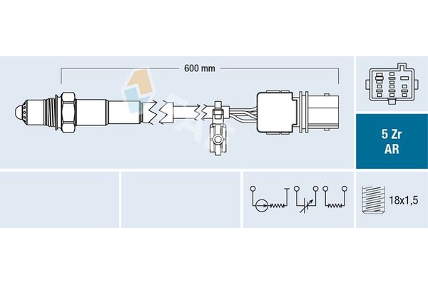 Oksijen (Lambda) Sensörü  FAE 75138