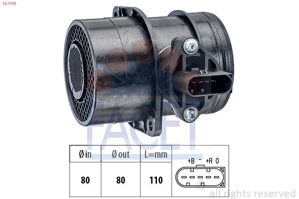 Hava Debimetresi  Seat Alhambra (7V9)(05.2000->)  NGK 91140