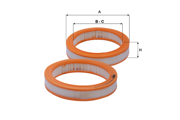 Hava Filtresi  FIL FILTRE HPU 4369