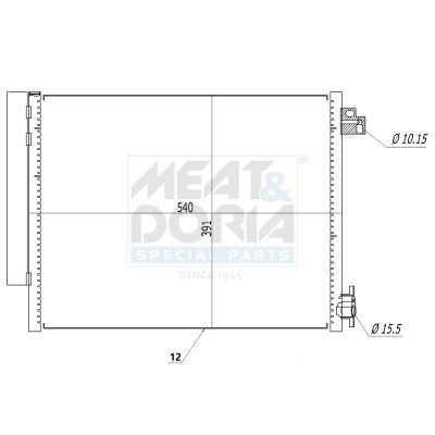 Klima Radyatörü  OPTIMUM 921006454R