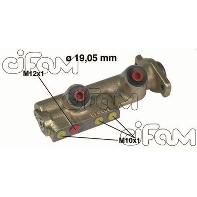 Fren Ana Merkez  Renault R 11 (06.1983->)  CIFAM 202-080