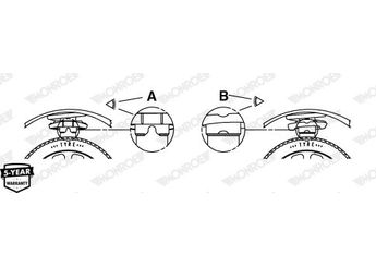 Amortisör Ön Sol MONROE 742179SP  2N1118146 1207446 1227711 1231003 1309694 1329535 2N11181446AE 2N1118146AA 2N1118146AB 2N1118146AC 2N1118146AD 2N1118146AE 2N1118146CA 2N1118K001AH 2N1118K001AJ 2N1118K001AK 2N1118K001CA