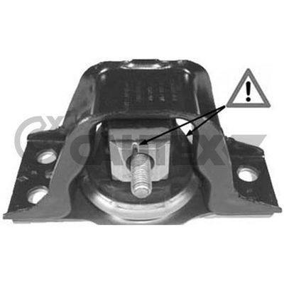 Motor Takozu Sağ Renault Clio III Grandtour (01.2008->)  MASTER KAUÇUK 4550