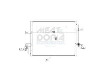Klima Radyatörü  MAHLE AC 582 000P  51722816