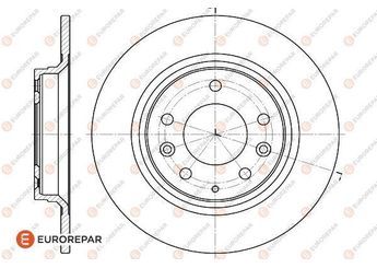 Fren Disk Ayna Arka Sağ ve Sol EUROREPAR 1618889180  1618889180 B69926251 G15Y26251 G25Y26251 G25Y26251A GF3Y26251 GF3Y26251A N12326251 N12326251A N12326251B NF4726251