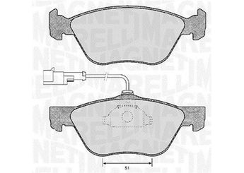 Fren Disk Balata Ön SWAPP 44051  9948092 0009948092 77362228 9949412 9951101